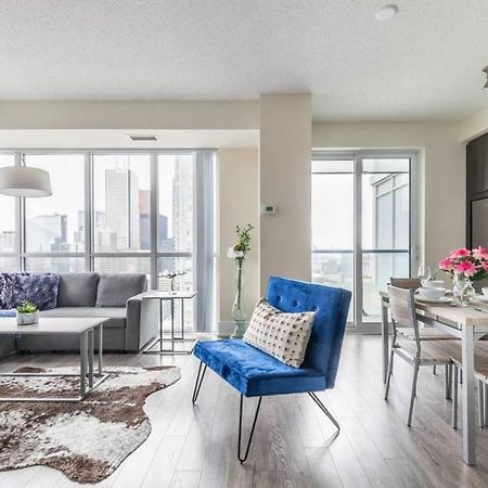 Stunning Views Of Downtown - Luxury High Rise With King Bed! Villa Toronto Luaran gambar